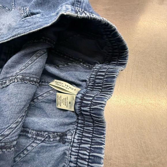 Y2K Studio West Indigo Denim Skirt - Picture 5 of 9